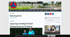 Desktop Screenshot of fchochzoll.de